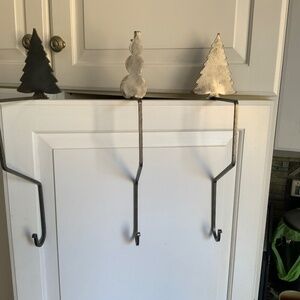 Vintage cast iron stocking holders originally$18.50 each all 3 for $40